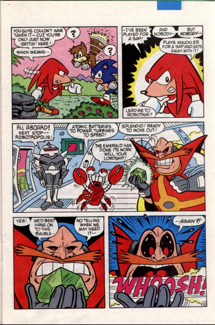 Sonic - Archie Adventure Series August 1994 Page 10